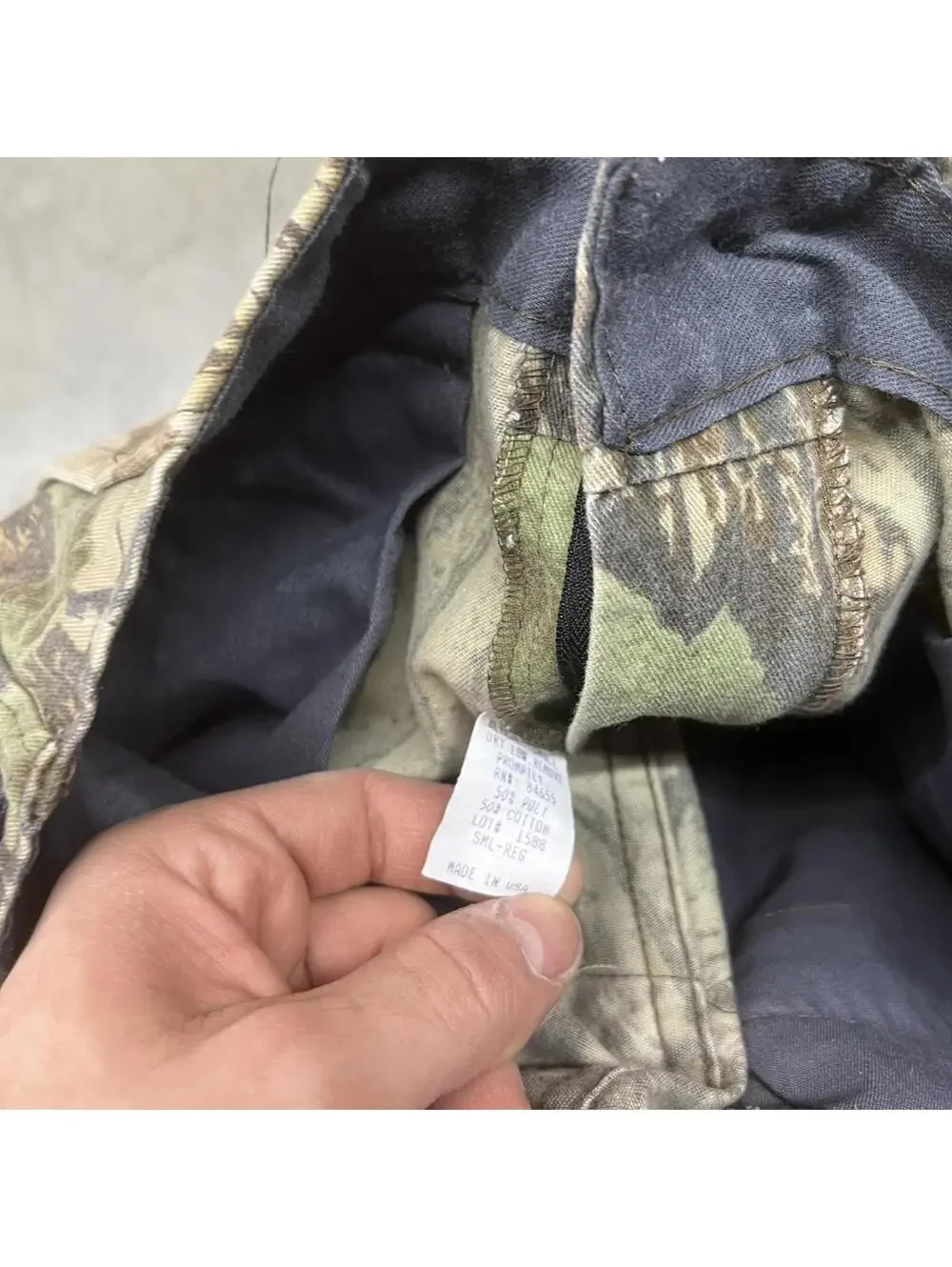 vintage redhead realtree baggy fit made in usa hunting cargo size 30 x 30